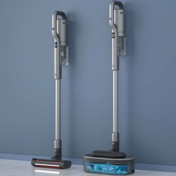 Roidmi Self-Cleaning Cordless Vacuum and Wipe Cleaner Set - Gray (X30VX)
